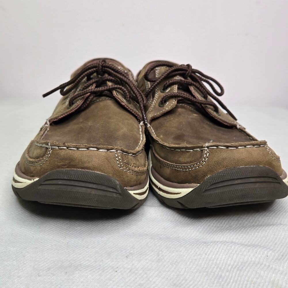 Skechers Relaxed Fit Memory Foam Men's Brown Casual Shoes USA Size 10 - Picture 4 of 11